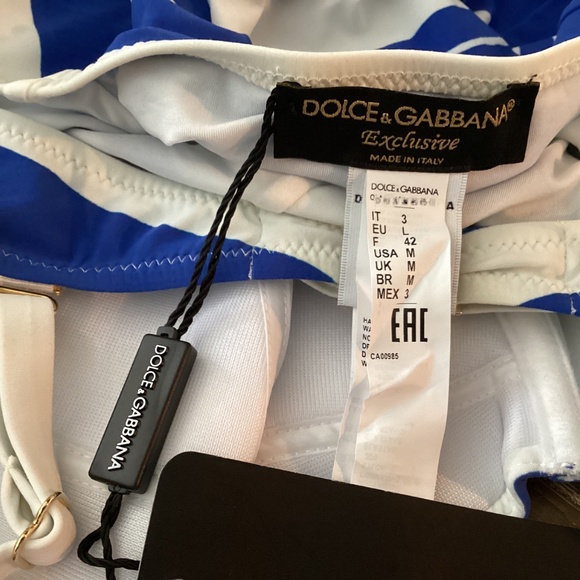 Dolce & Cabbana , exclusive swimwear size medium NWT 🦋🦋🦋 - Picture 10 of 16